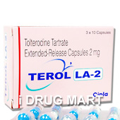 テロルLA 2mg（デトルシトールのジェネリック薬）の画像1